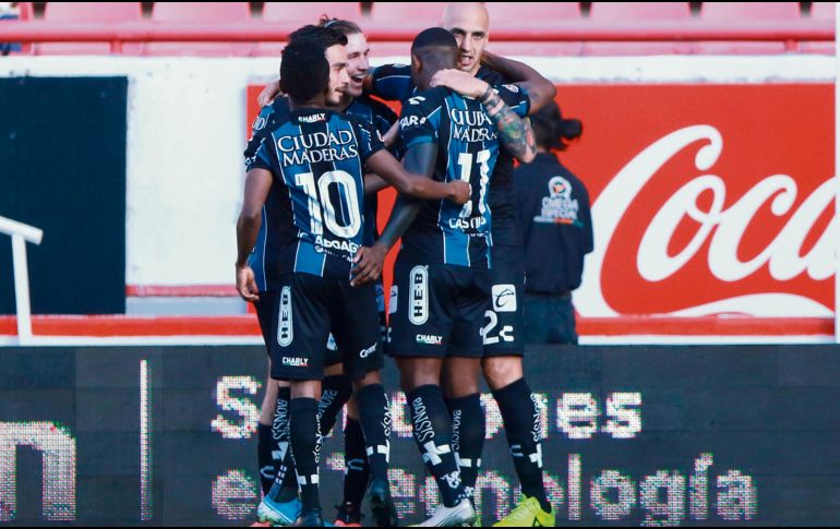 Querétaro tuvo su última victoria de visitante ante Necaxa en el Clausura 2020. IMAGO7