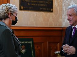 Granholm realiza una gira de dos días en México, donde se reunió el jueves con AMLO. EFE / ARCHIVO