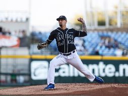 Bernardino se reivindicó con los Caporales. TWITTER/charrosbeisbol