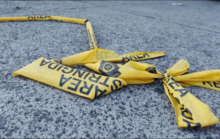 Elementos de policía vial acudieron al lugar de los hechos. EL INFORMADOR