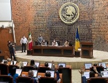 Para la sesión donde se votará el desafuero se convocó al fiscal estatal, que solicitó el juicio de procedencia, y a Covarrubias Dueñas o sus representantes legales. TWITTER /  @LegislativoJal