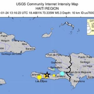 Haití: Sismo de 5.3 grados deja dos muertos y daños en viviendas