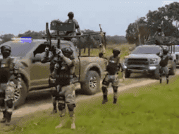 El cártel ha subido videos a internet mostrando el armamento que posee. ESPECIAL