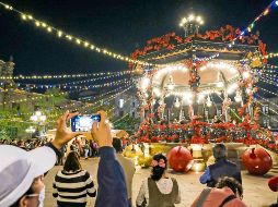 Con Ilusionante, las visitas al Centro Histórico incrementaron en la temporada navideña. ESPECIAL