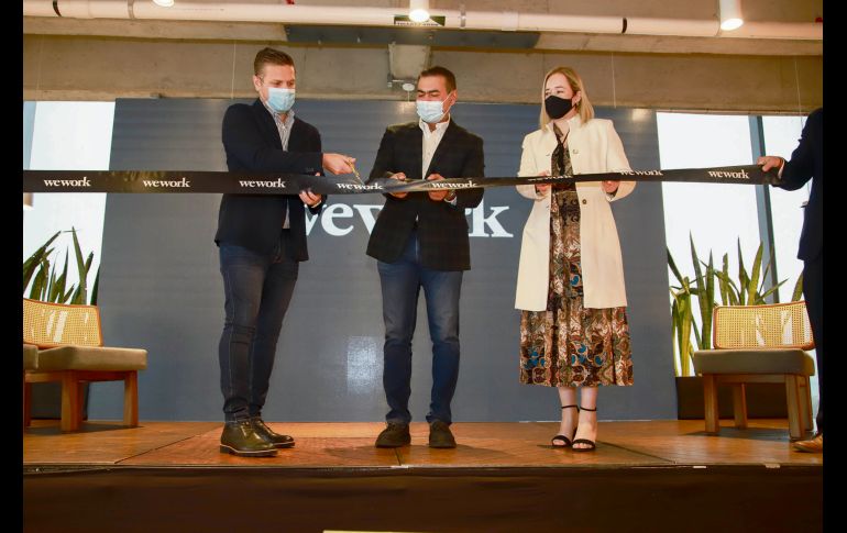 Álvaro Villar, Salvador Zamora y Priscila Nieves. GENTE BIEN JALISCO/ANTONIO MARTÍNEZ