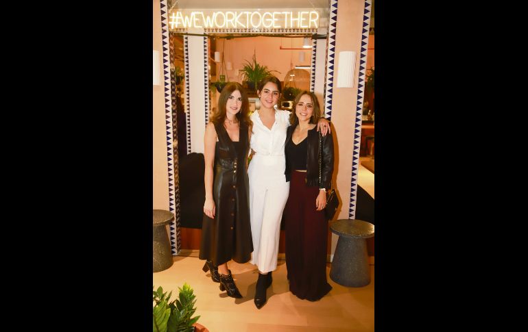 Agustina Maljkovic, Miriam Metasanz y Paulina González. GENTE BIEN JALISCO/ANTONIO MARTÍNEZ