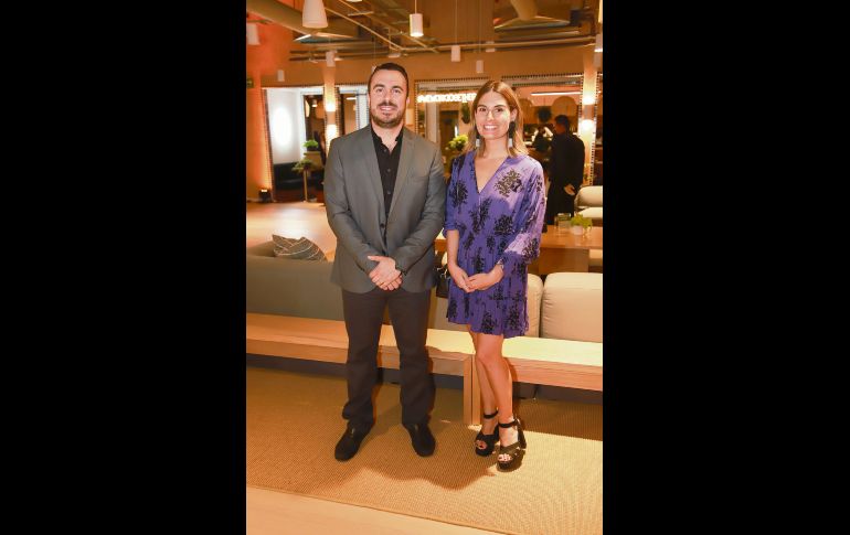 Gilberto Leal y Beatriz Dal Re. GENTE  BIEN JALISCO/ANTONIO MARTÍNEZ