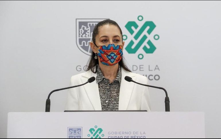 La Jefa de Gobierno comentó que 70 mil dosis de 