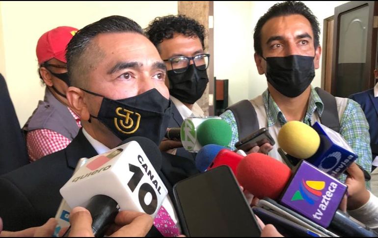 Daniel Espinoza explicó que Covarrubias sólo podría reincorporarse al Supremo Tribunal de Justicia del Estado si resulta absuelto. EL INFORMADOR/R. Rivas