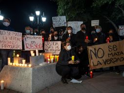 El martes, periodistas de todo México se manifestaron para exigir justicia por los recientes asesinatos a informadores. EFE/M. Sierra