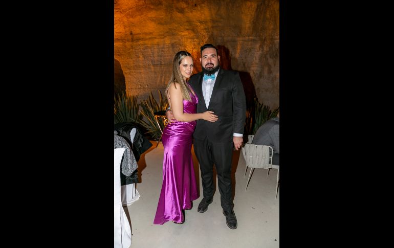 Alexa Franco y Homero Rendón. GENTE BIEN JALISCO/JORGE SOLTERO