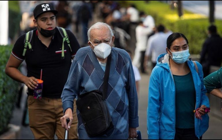 El número de muertes reportado este día es el más alto de la cuarta ola de la pandemia en el país. EFE/I. Esquivel