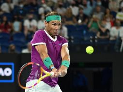 Nadal y Medvedev disputaron la final del Abierto de Estados Unidos en 2019 y el partido cayó del lado del español tras cinco exigentes sets. EFE / J. Carrett