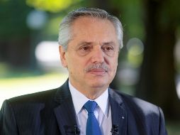 El presidente de Argentina, Alberto Fernández, expresó que el acuerdo con el FMI aligera la presión económica que el país vivía en los últimos días. AFP/Presidencia de Argentina