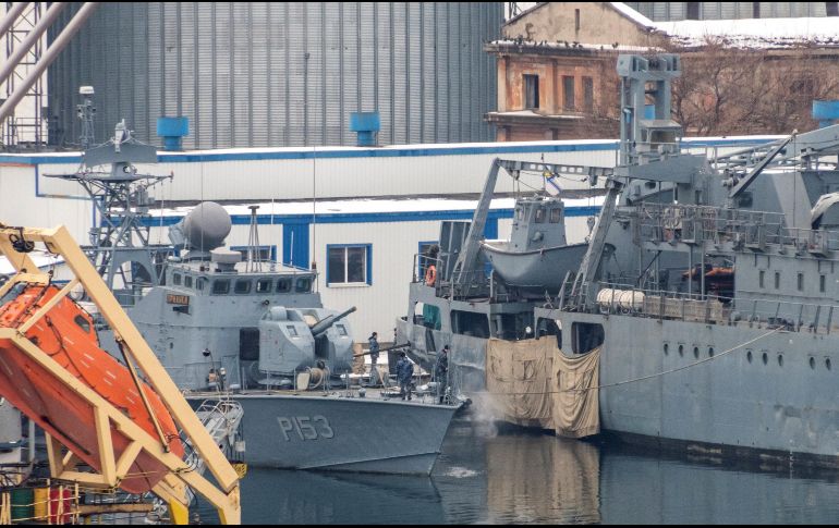 El ejército de Ucrania está en una tensa calma ante la posible invasión de Rusia. EFE/S. Gumeniuk