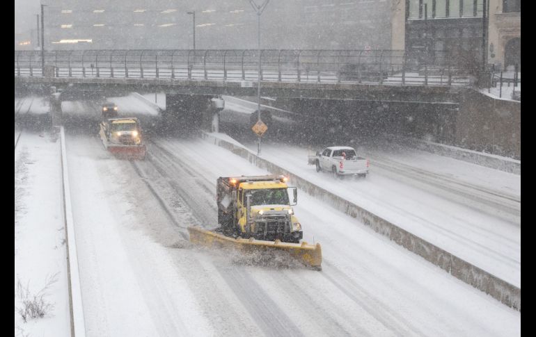 A las 09:30 hora local de Nueva York, tres mil 520 vuelos se habían cancelado en el país, de acuerdo con el sitio de seguimiento FlightAware. AFP/ S. Eisen