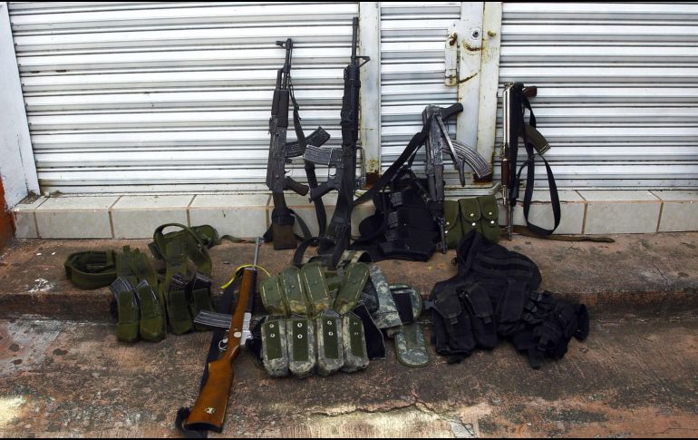 La estrategia mexicana contra el tráfico de armas incluye también una histórica demanda judicial contra grandes fabricantes de EU. AFP/Archivo