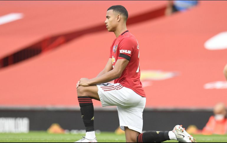 Mason Greenwood es delantero del Manchester United. EFE / ARCHIVO