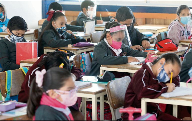 Los alumnos de educación básica en Jalisco regresaron hace dos semanas a la escuela. EL INFORMADOR