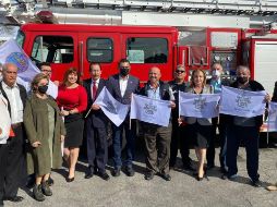 La donación fue posible gracias a la gestión realizada por la Asociación de Jaliscienses Unidos en Acción con la Alcaldía de Montebello. ESPECIAL/Gobierno de Tlajomulco