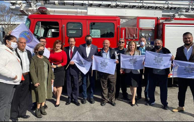 La donación fue posible gracias a la gestión realizada por la Asociación de Jaliscienses Unidos en Acción con la Alcaldía de Montebello. ESPECIAL/Gobierno de Tlajomulco