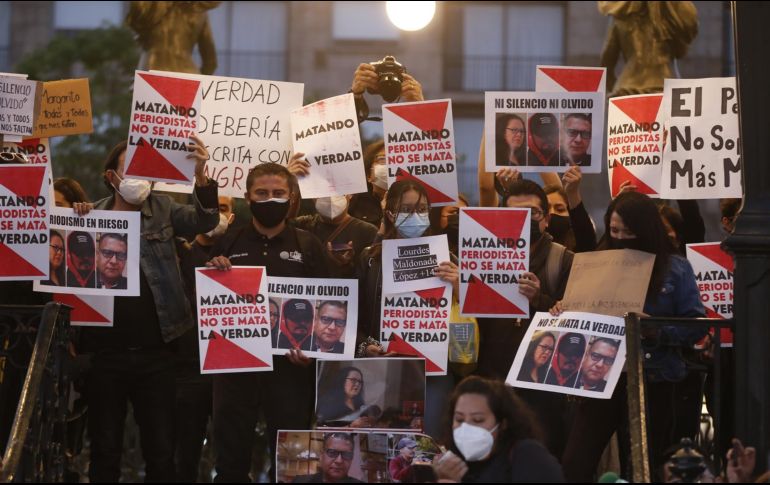 Cuando fue asesinada Lourdes Maldonado hubo manifestaciones en diversos estados del país. EFE