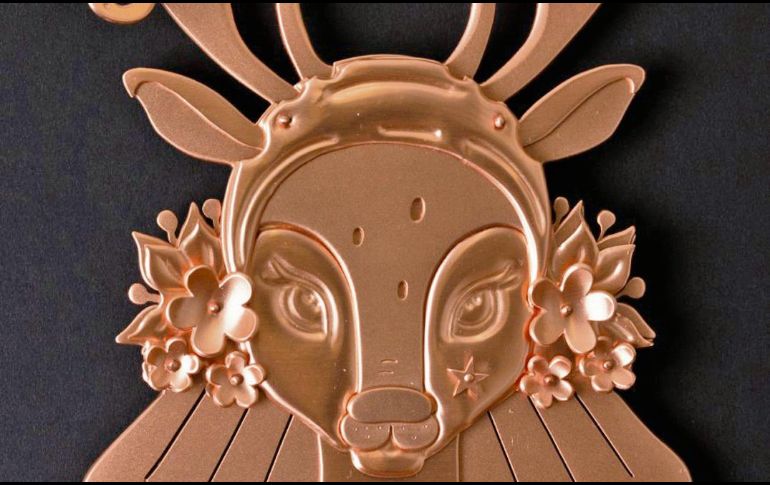 Arte. Pieza de metal de Daniela Aguilar Martínez Negrete. Cortesía