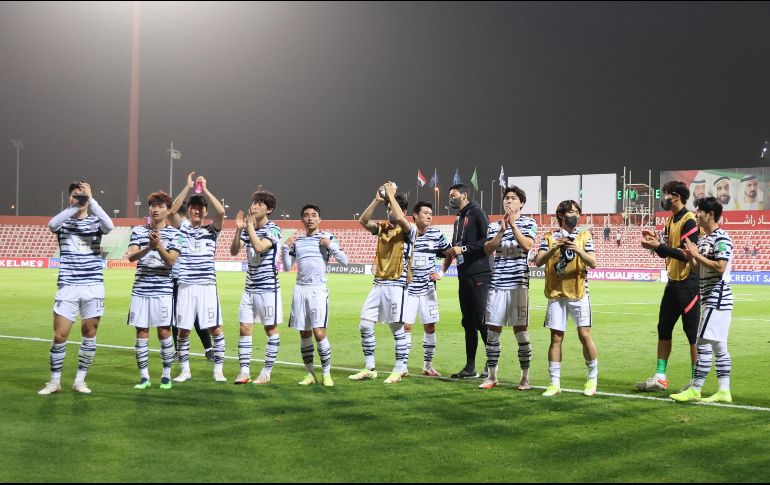 Corea del Sur se añade como representante asiático a Irán, que el pasado jueves también ganó su clasificación con su triunfo sobre Iraq. EFE / YONHAP