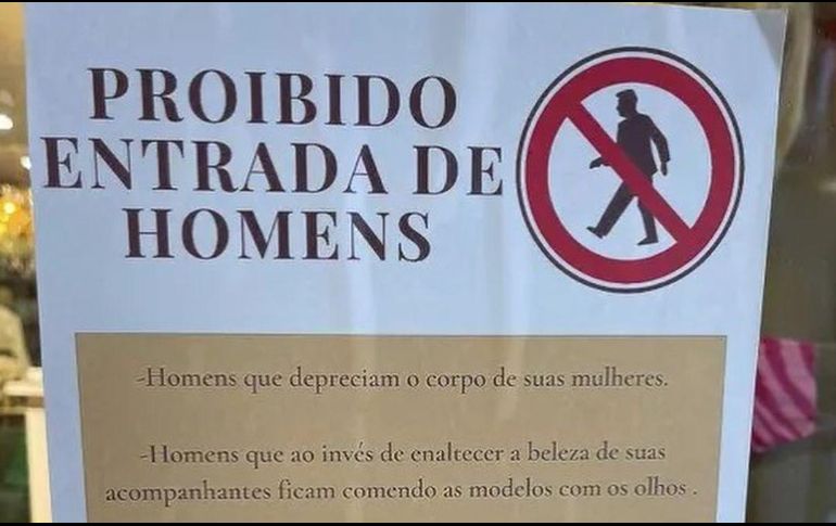 La dueña de la tienda asegura que intentó implementar otras estrategias para detener el acoso a las modelos, sin éxito. INSTAGRAM/carlinhanews