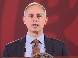 En la sesión de este miércoles, Senadores de oposición arremetieron contra López-Gatell. EFE/S. Gutiérrez