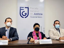 Este miércoles, la fiscal Ernestina Godoy compareció ante los medios para detallar el avance de los acuerdos reparatorios. TWITTER/@FiscaliaCDMX