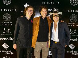 Alejandro Maytorena, Jesús Urrea y Octavio Coutiño. GENTE BIEN JALISCO/CLAUDIO JIMENO