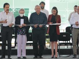 AMLO hizo estas declaraciones al inaugurar una sucursal del Banco de Bienestar en Tepeapulco. EFE/Presidencia de México