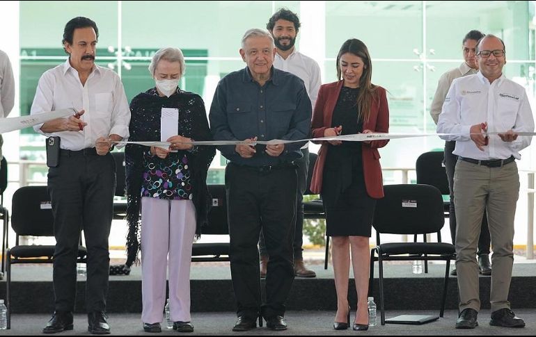 AMLO hizo estas declaraciones al inaugurar una sucursal del Banco de Bienestar en Tepeapulco. EFE/Presidencia de México