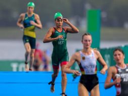 La triatleta jalisciense se dijo estar más motivada y confía en que sus esfuerzos rendirán frutos para llegar a París 2024 en busca de una revancha. TWITTER/@codejalisco