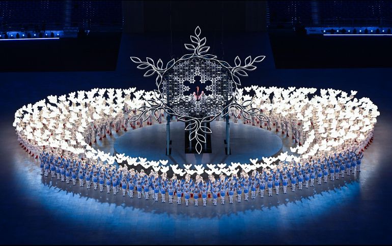 El evento de apertura regaló espectaculares postales a los ojos de la audiencia. XINHUA/W. Wei