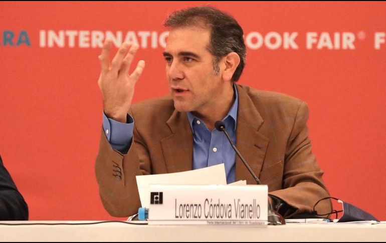 Lorenzo Córdova lamentó que INE no esté organizado de manera óptima para la consulta popular. SUN/ARCHIVO