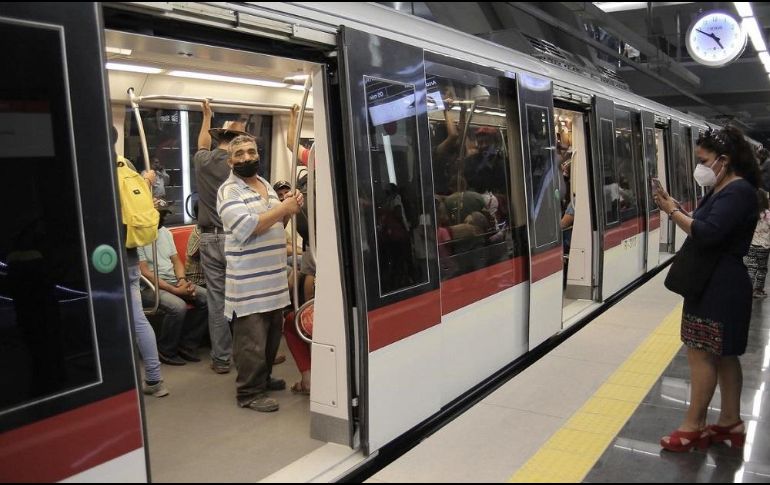 Alrededor de las 19:30 horas, el servicio del tren ligero fue restablecido. EL INFORMADOR/ARCHIVO