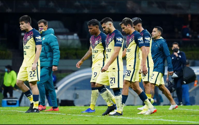 BAILADOS. América dio una pobre exhibición ante el Atlético San Luis. IMAGO7
