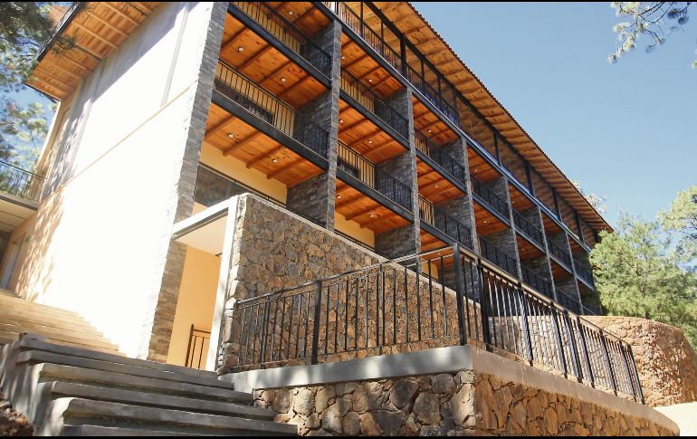 Nuevo edificio. El recinto te ofrecerá una vista al espectacular entorno natural de Mazamitla. El Informador/ F. González
