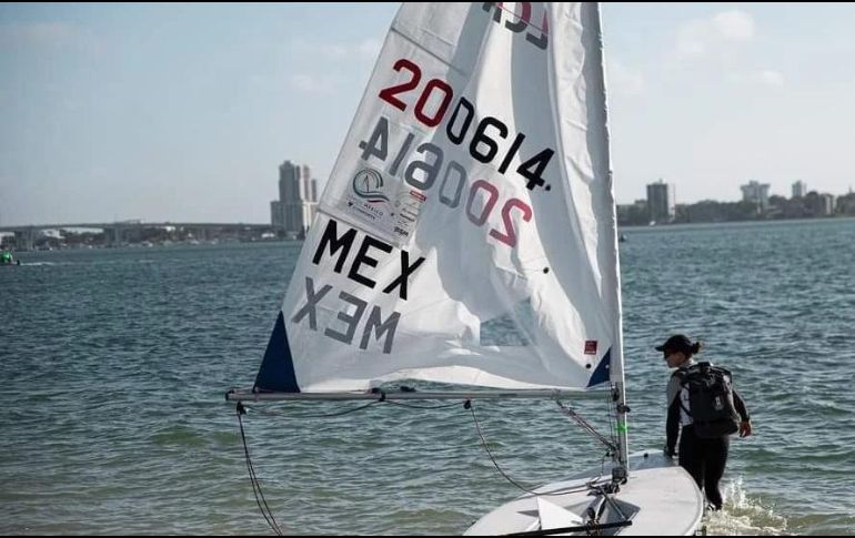 “Fue un evento duro. El primer día sufrí bastante, pero para el segundo día mi cuerpo entró en ritmo y me sentí muy bien en el resto de las regatas