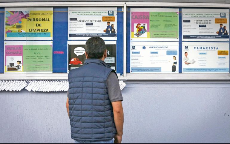 A pesar de las complicaciones por la variante ómicron, México repuntó en la creación de empleo. EL INFORMADOR/Archivo