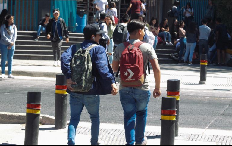 Aunque preferentemente las clases se harán manera presencial, cada centro universitario y preparatoria determinarán el esquema de regreso a clases. EL INFORMADOR/Archivo