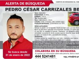 El ex diputado local fue visto por última vez en Saltillo. ESPECIAL