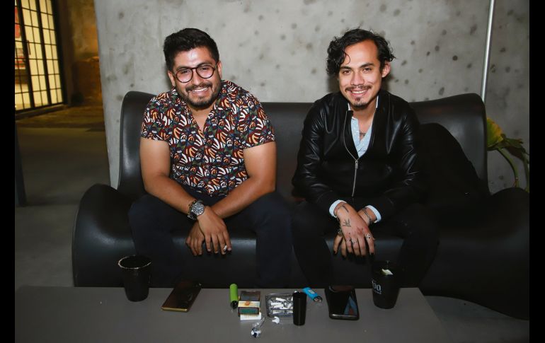 Cristian Arreola y Marcos Figueroa. GENTE BIEN JALISCO/ANTONIO MARTÍNEZ