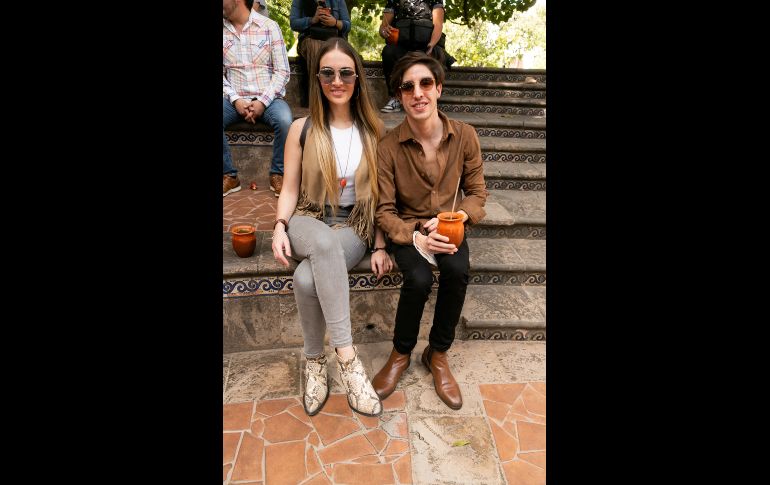 Michelle Gallegos y Jorge Alférez. GENTE BIEN JALISCO/JORGE SOLTERO