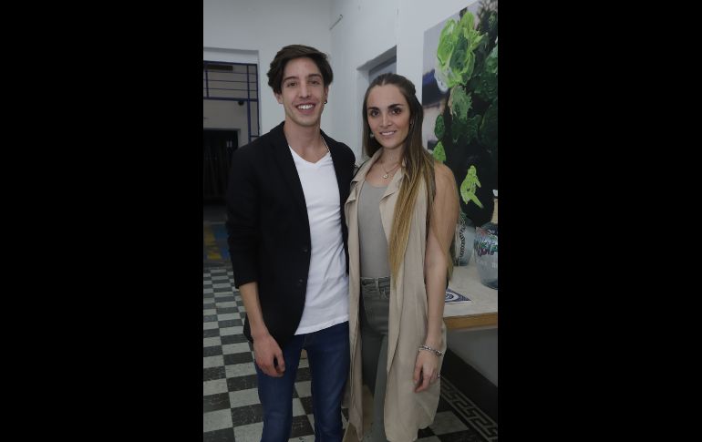 Jorge Alférez y Michelle Gallegos. GENTE BIEN JALISCO/CLAUDIO JIMENO