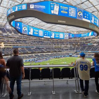 Super Bowl: Así es la espectacular pantalla del SoFi Stadium de Los Ángeles