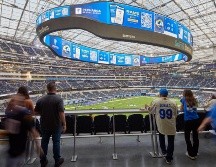 La pantalla del estadio es de alta definición y es llamada 