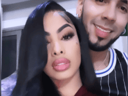 Anuel AA y  Yailín 